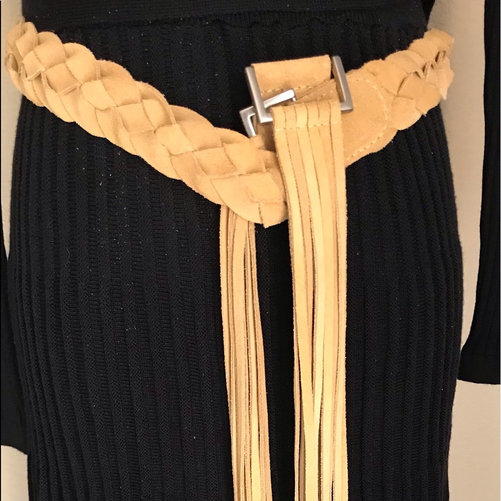 Suede Wrap Belt